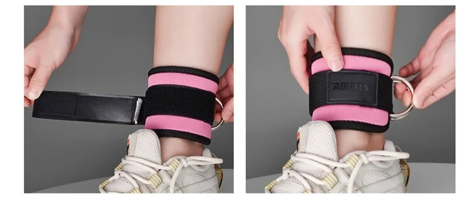 🍑 Straps | Glúteos | Ajustables |Tobillos | Máquina de Cables 🏋🏼‍♀️