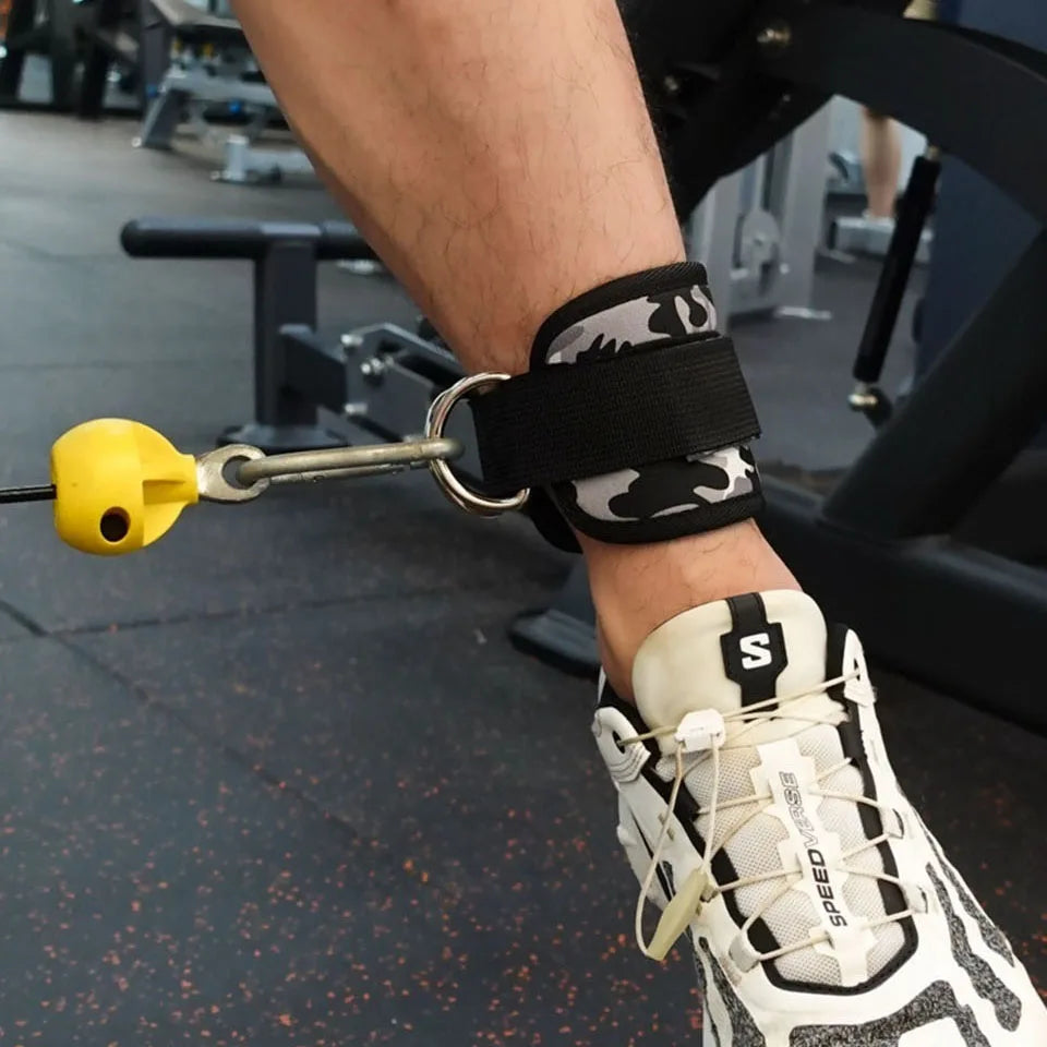 🍑 Straps | Glúteos | Ajustables |Tobillos | Máquina de Cables 🏋🏼‍♀️